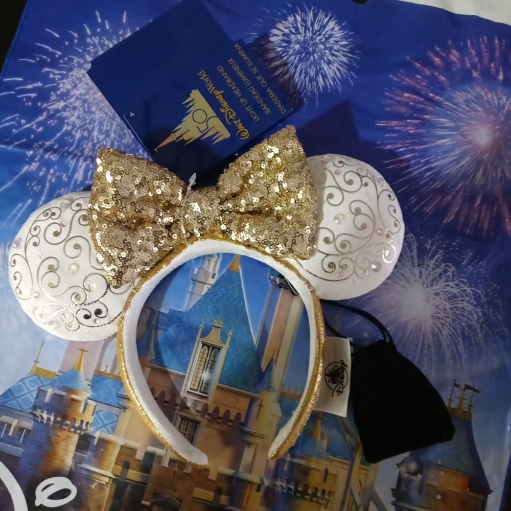 Walt Disney World 50th Anniversary Light Up Ears